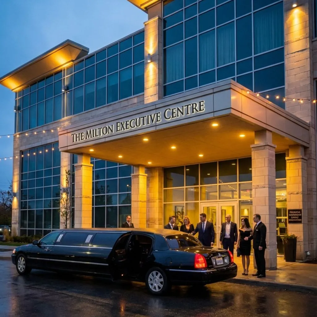 Corporte Limo Service Milton with stretch limousine for corporate events
