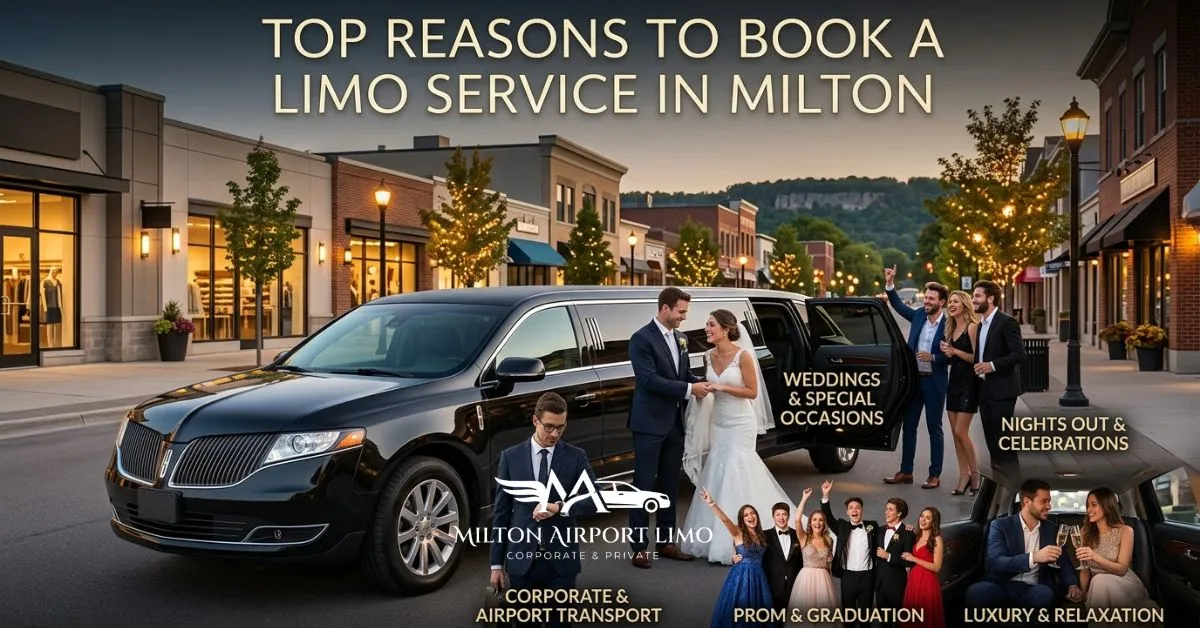 Top Reasons to Book a Limo Service in Milton