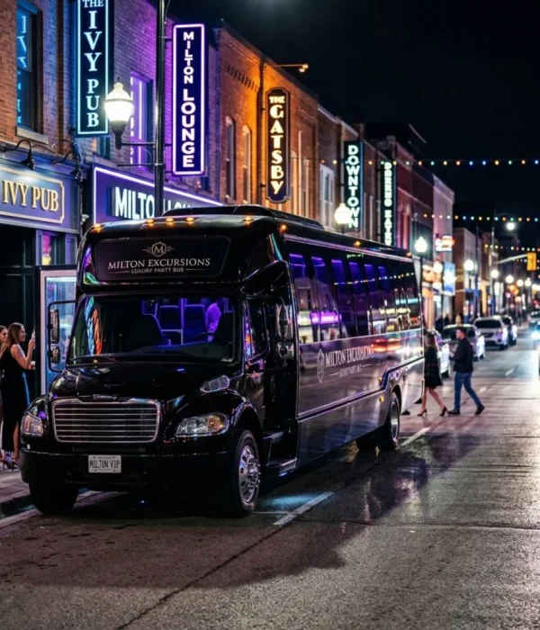 Party Bus Rental Milton | Stylish Sedan Limo Service