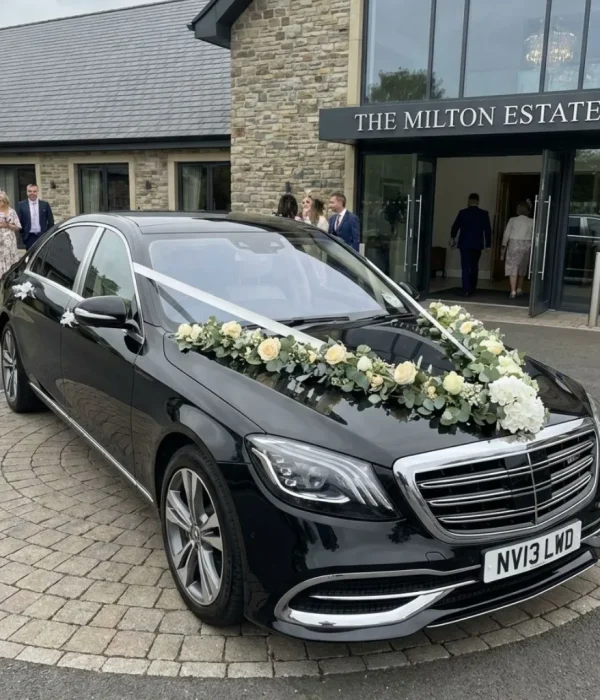 Wedding Limo Service Milton with elegant sedan limousine for wedding events